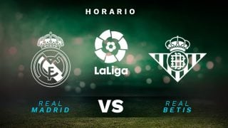 Real Madrid – Betis: Hora y dónde ver por TV en directo y online el partido de la Liga Santander,