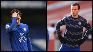 Mason Mount y Ben Chilwell. (Getty)