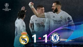 Real Madrid y Chelsea empataron a uno en la ida de las semifinales de la Champions.