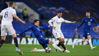 Hazard en un partido ante el Chelsea. (AFP)