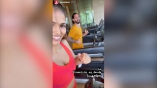 Sara Sálamo e Isco entrenan juntos en sus vacaciones