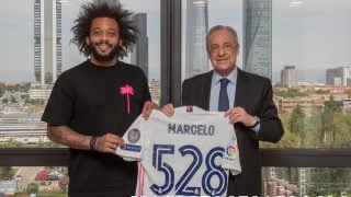 Marcelo y Florentino Pérez.