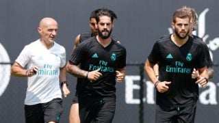 Antonio Pintus, durante un entrenamiento en su anterior etapa en el Real Madrid. (realmadrid.com)