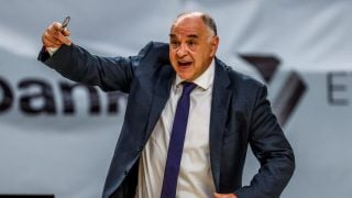 Pablo Laso, durante el partido ante Valencia Basket (EFE).