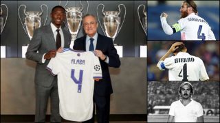 Alaba llevará el ‘4’ del Real Madrid.