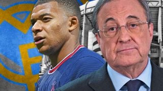 Mbappé y Florentino Pérez.