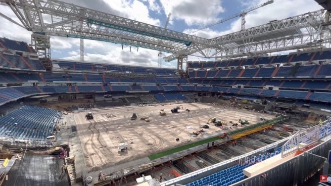 Así está el nuevo Santiago Bernabéu