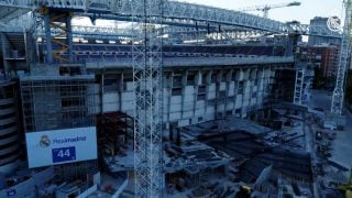 El nuevo Santiago Bernabéu, a vista de dron. (realmadrid.com)