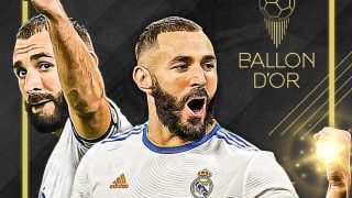 Benzema, candidato al Balón de Oro.