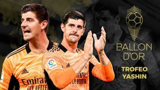 Courtois, nominado al Premio Yashin.