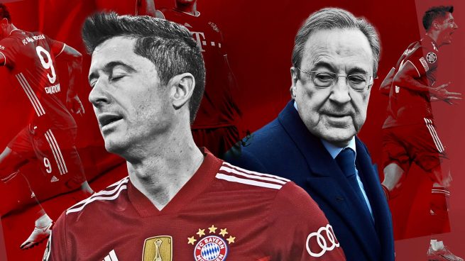 Lewandowski no entra en los planes del Real Madrid