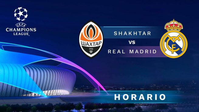 Shakhtar - Real Madrid: horario y dónde ver el partido de Champions League