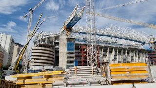 Así avanzan día a día las obras del nuevo Bernabéu.