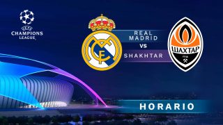 Real Madrid – Shakhtar: horario y dónde ver en directo por TV y online el partido de Champions League.