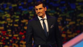 Iker Casillas, en una comparecencia. (Getty)
