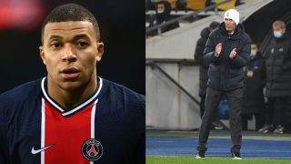 Mbappé y Zidane.