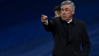 Ancelotti durante un partido. (AFP)