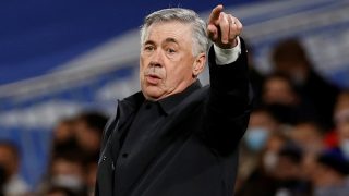 Ancelotti, durante un partido. (AFP)