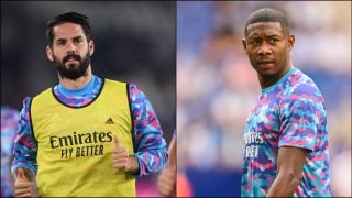 Isco y Alaba, positivos por coronavirus.