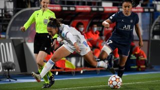 Partido de Champions del Real Madrid femenino. (AFP7)