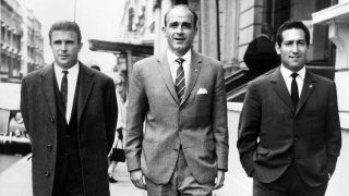 Puskás, Di Stéfano y Gento. (AFP)