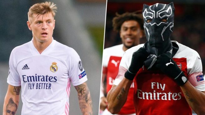 Kroos y Aubameyang.