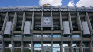 El Estadio Santiago Bernabéu, antes de que comenzasen las obras de remodelación (AFP).