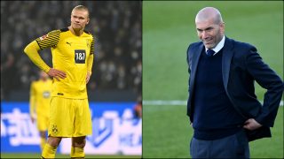 Haaland y Zidane.