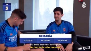 Courtois pensó que Messi había jugado en el Real Madrid.