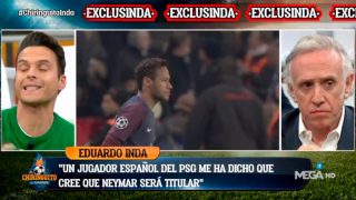 Inda aseguró que Neymar volverá a ser titular tras muchos meses.