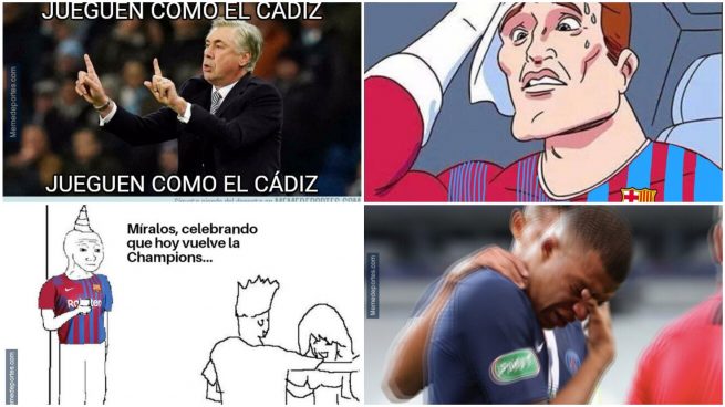 memes PSG Real Madrid