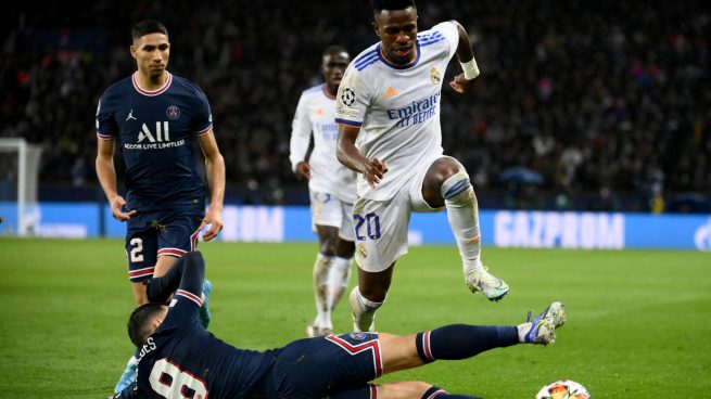 Las notas del Real Madrid contra el PSG: ni Vinicius se salva del suspenso general en París