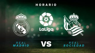 Real Madrid – Real Sociedad: horario y dónde ver en directo online y por TV el partido de Liga Santander.