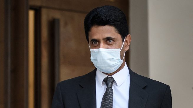 Nasser Al Khelaifi, presidente del PSG. (AFP)