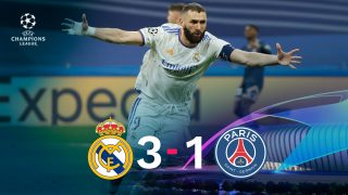 El Real Madrid ganó 3-1 al PSG en una noche histórica.