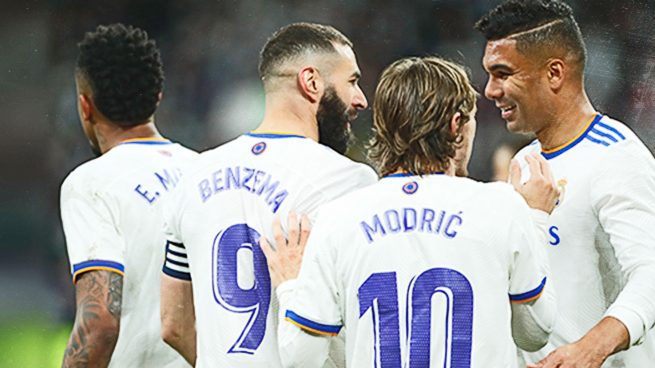 El vestuario del Real Madrid se centra en la Liga: 