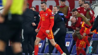 Bale celebra un gol. (AFP)