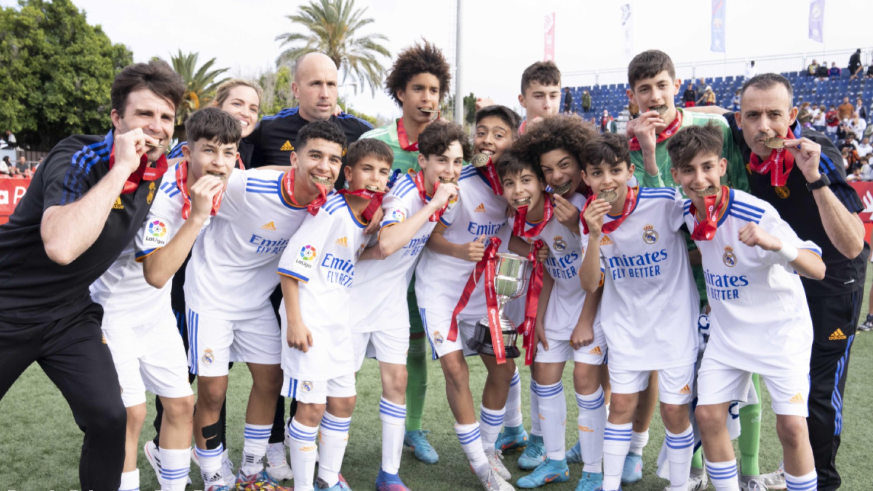 El Real Madrid campeón de LaLiga Promises