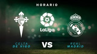 Celta de Vigo-Real Madrid: horario y dónde ver por TV en directo y online la Liga Santander.