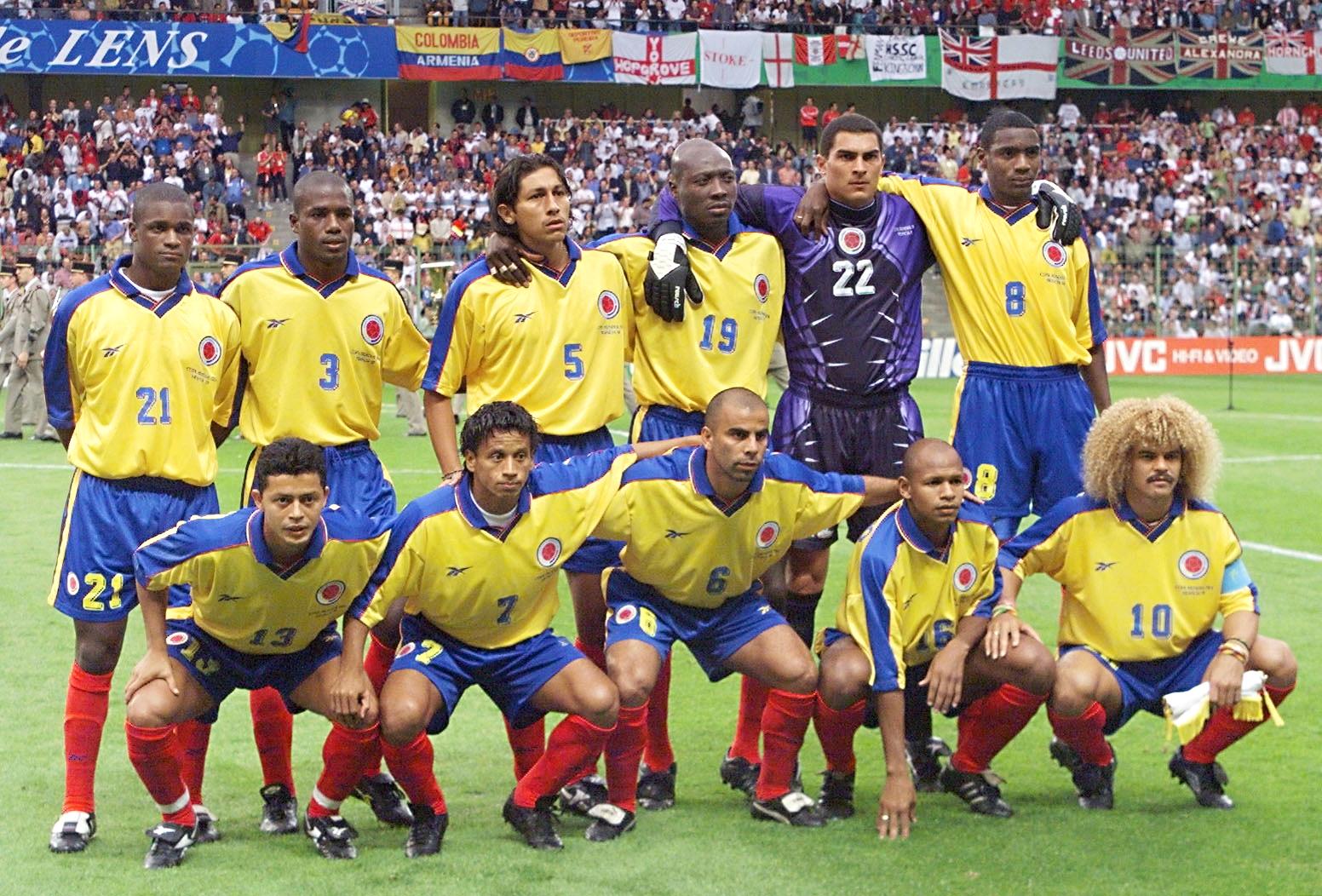 Colombia, en el Mundial de Francia. (AFP)