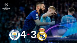 El Manchester City se impuso 4-3 al Real Madrid.