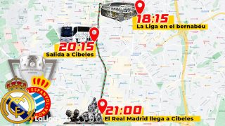 Así será la fiesta del Real Madrid.