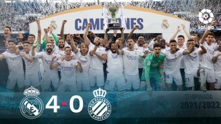 El Real Madrid ganó su Liga número 35.