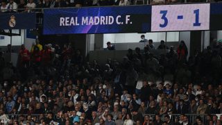 La fiesta en el Bernabéu (AFP)