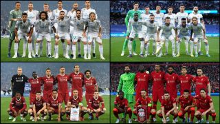 Así han cambiado los onces de Real Madrid y Liverpool. (Getty)