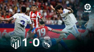 El Atlético se impuso 1-0 al Real Madrid en el derbi.