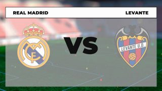 Horario y dónde ver el Real Madrid – Levante online en vivo y por TV en directo hoy.