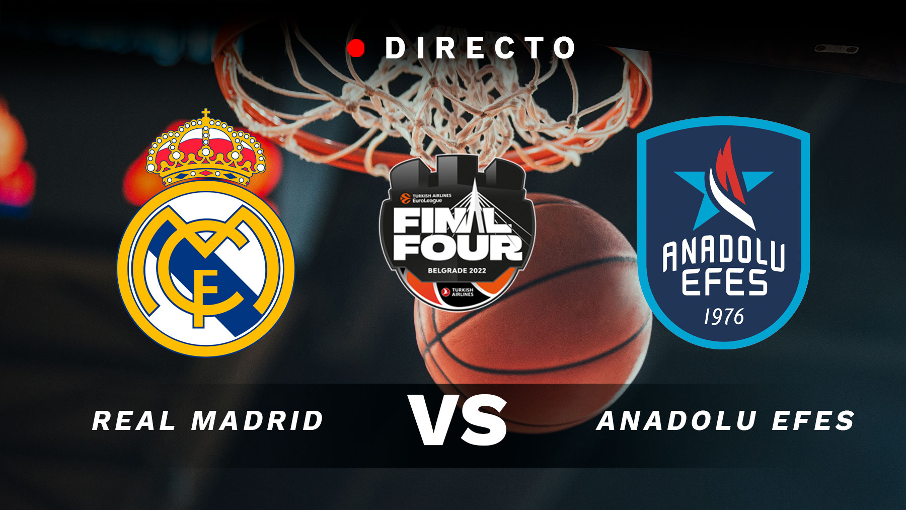 Dónde ver el Real Madrid de baloncesto hoy gratis online y por TV en vivo