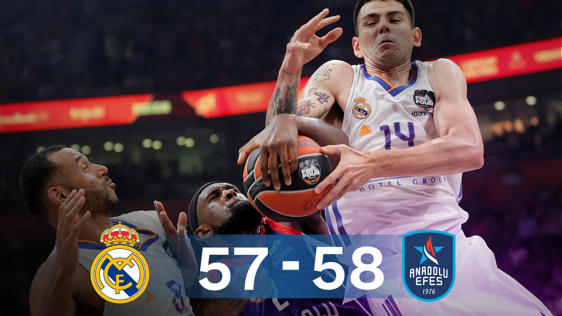Real Madrid de baloncesto Anadolu Efes La Undécima tendrá que esperar Real Madrid de baloncesto Anadolu Efes La Undécima tendrá que esperar