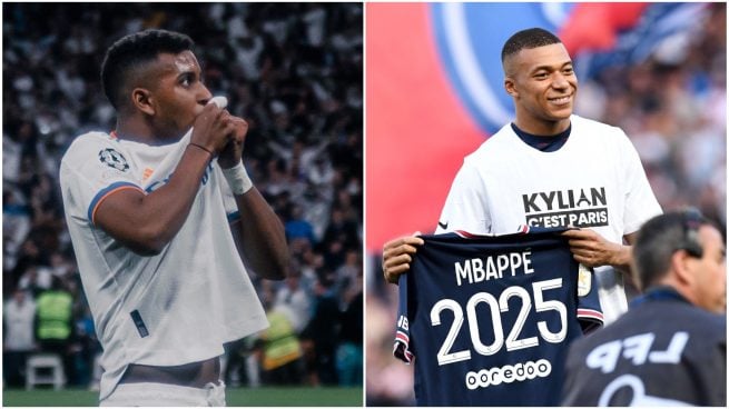 El poder del madridismo: el tuit de Rodrygo besando el escudo, más viral que el de Mbappé renovando